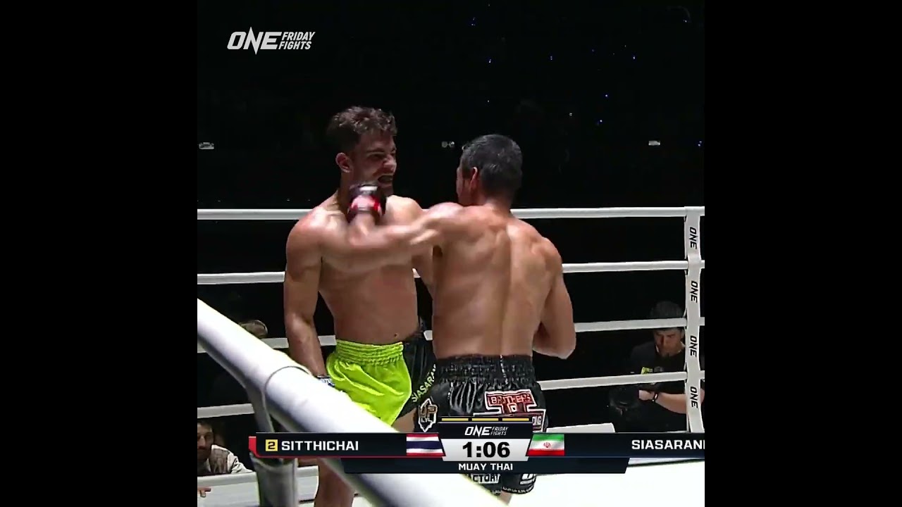 Mohammed Siasarani has a chin of steel ️ #ONEFridayFights32