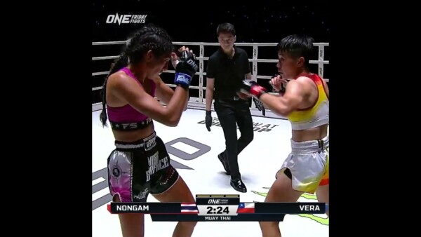 Non stop action from Nongam and Francisca Vera