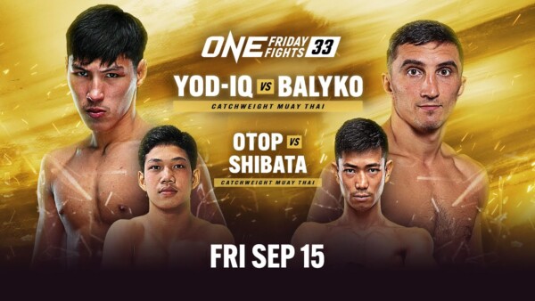 ONE Friday Fights 33: Yod IQ vs. Alexey Balyko