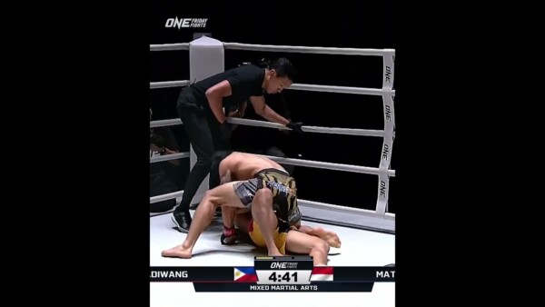 Starting with a BANG  Lito Adiwang  stops Adrian Mattheis in 23 seconds! ⚡