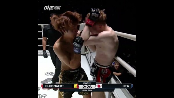 Takuma Ota  lights Jelte Blommaert up for a dominant unanimous decision win  #ONEFridayFights32