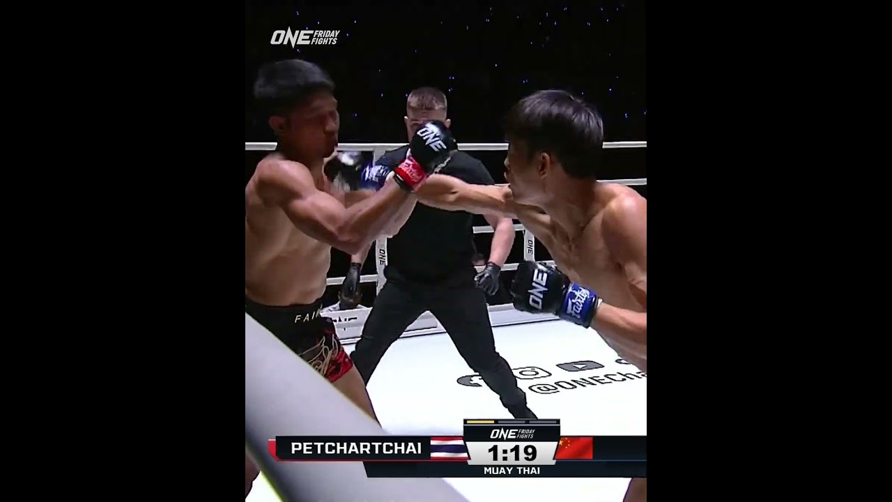 That’ll leave a mark  Wei Ziqin  gets the unanimous decision win over Petchartchai