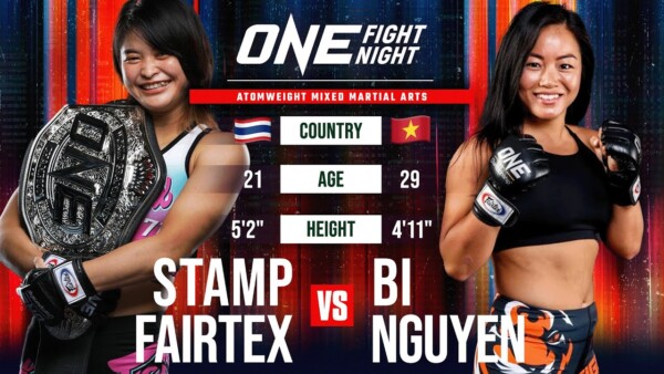 The Craziest Women’s MMA Brawl?  Stamp Fairtex vs. Bi Nguyen