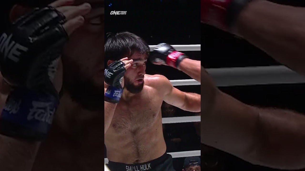 16 year old Johan Ghazali  shuts down Temirlan Bekmurzaev with a liver shot!