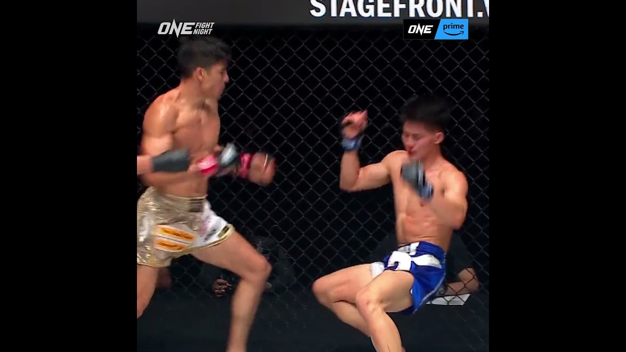 Asa Ten Pow  puts Rambolek OUT in Round 3!