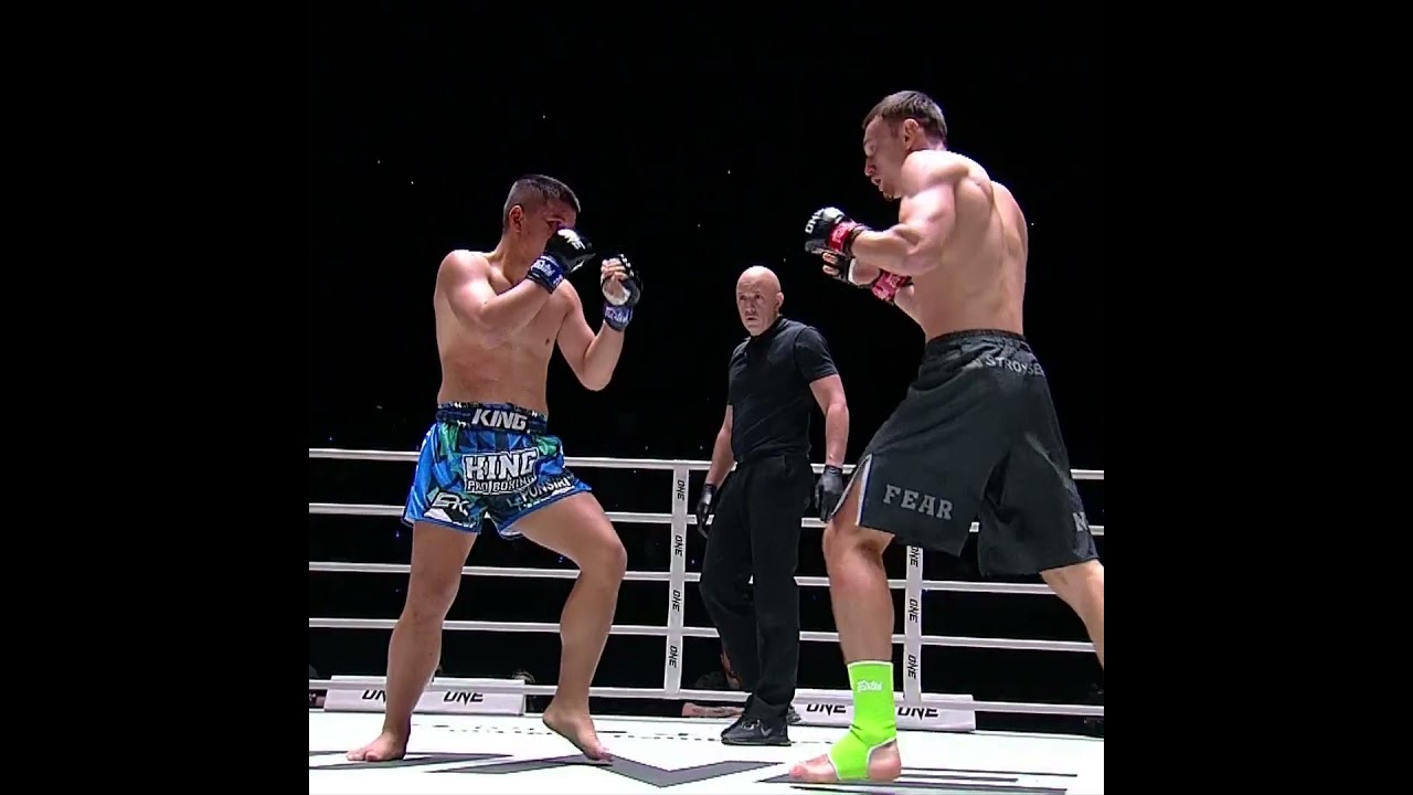 Down and OUT  Kirill Khomutov  stops Pornsiri in Round 1!
