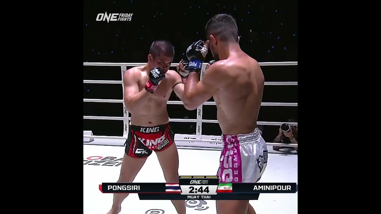 Pongsiri eats Fariyar Aminipour’s best shots