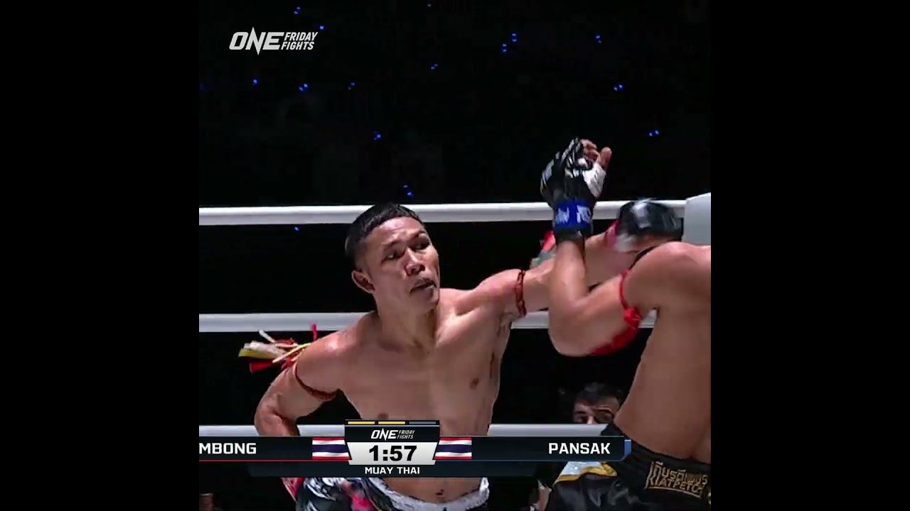 The hits keep coming  Rambong  batters Pansak for a brutal second round KO!