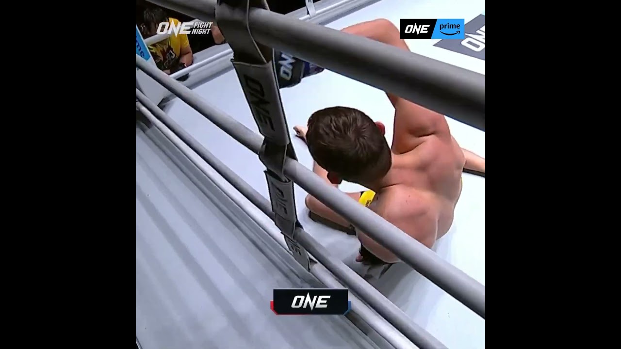 WOW  Thanh Le heel hooks Ilya Freymanov to claim the ONE Interim Featherweight MMA World Title!