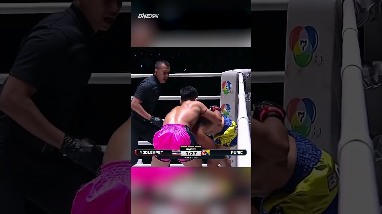 Yodlekpet  punishes Denis Puric’s body to move to 3 0 in ONE!