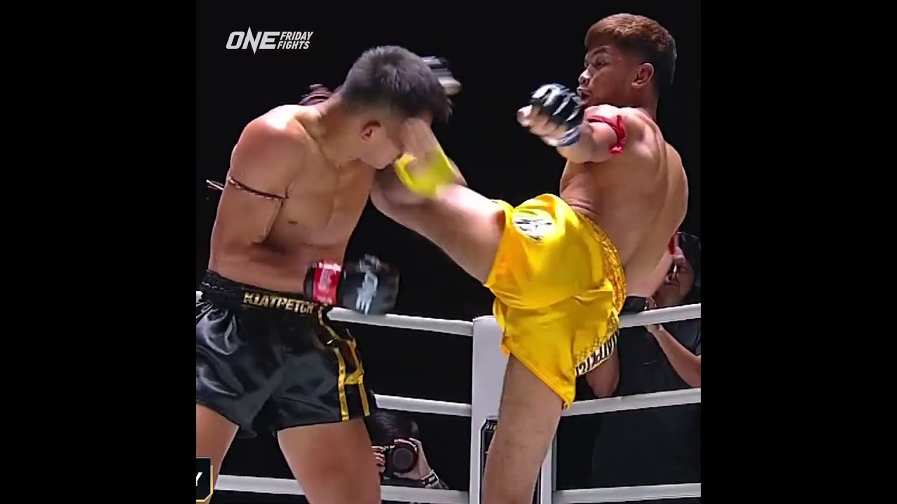 Ain’t no question  Face drops Petrapha with a question mark kick!