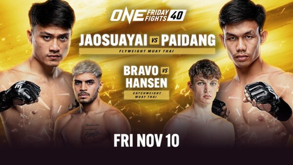 ONE Friday Fights 40: Jaosuayai vs. Paidang