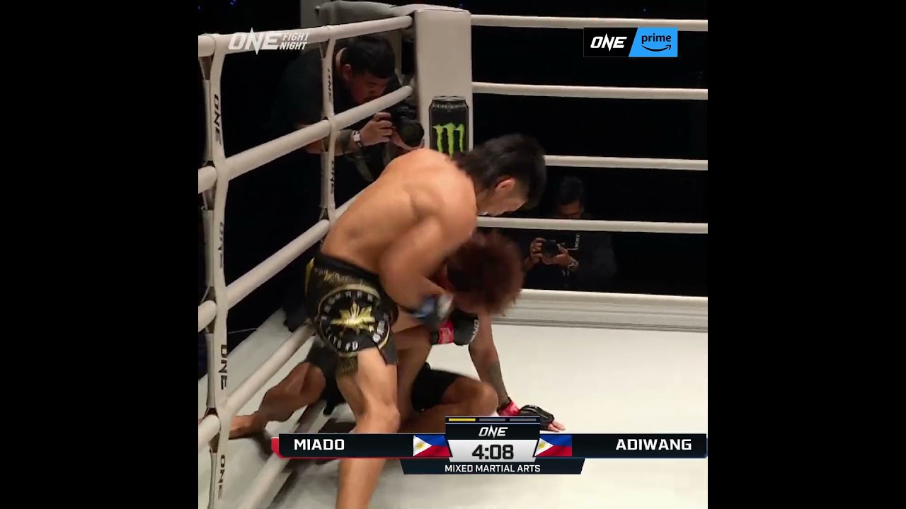 “Thunder Kid” DROPS Jeremy Miado in the opening minute! ⚡