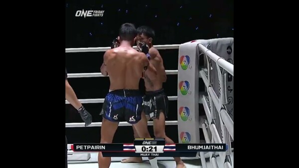 Total domination ⚔️ Petpairin beats down Bhumjaithai for a unanimous decision win!