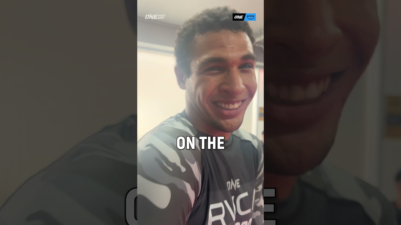 Tye Ruotolo doesn’t want that smoke ONE Championship The Home Of