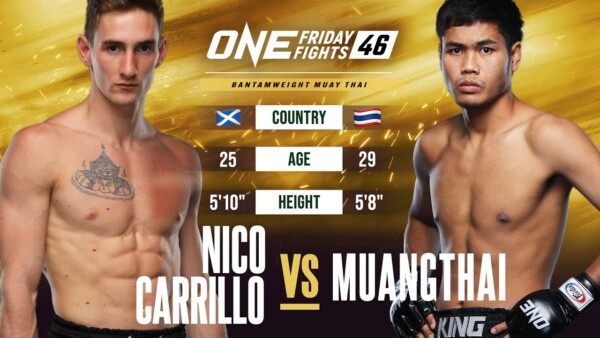 He Destroyed A Muay Thai ICON  Nico Carrillo vs. Muangthai