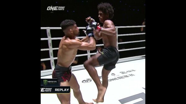 Leandro Gomes takes flight to start ONE Friday Fights 44! ✈️