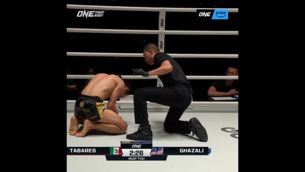 LIGHTNING FAST ⚡ 17 year old phenom Johan "Jojo" Ghazali stops Edgar Tabares in 36 seconds!