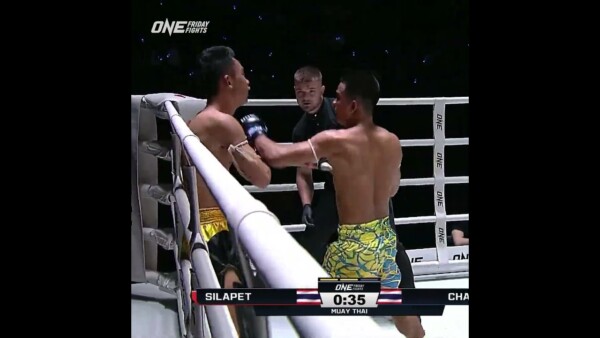LIT HIM UP  Charlie goes body head for a highlight reel KO!