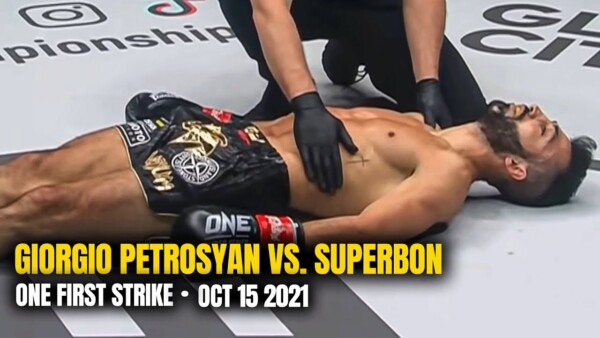 PERFECT Head Kick KO  Superbon Sent Petrosyan To The Shadow Realm