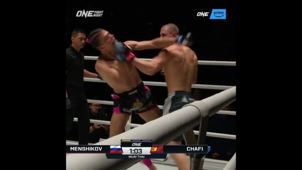 Taunt at your own risk  Dmitry Menshikov SLEEPS Mouhcine Chafi in the opening frame!