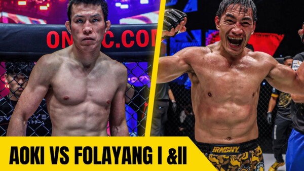 Both Times Shinya Aoki Submitted Eduard Folayang