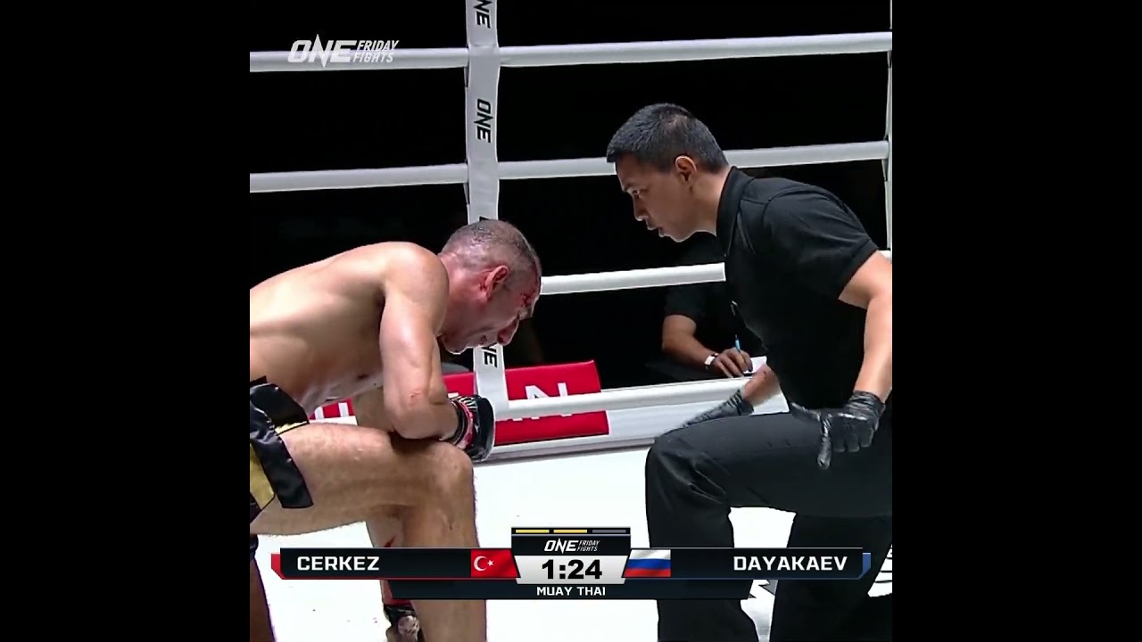 DOMINANT  Abdulla Dayakaev stops Sevket Cerkez in Round 2!