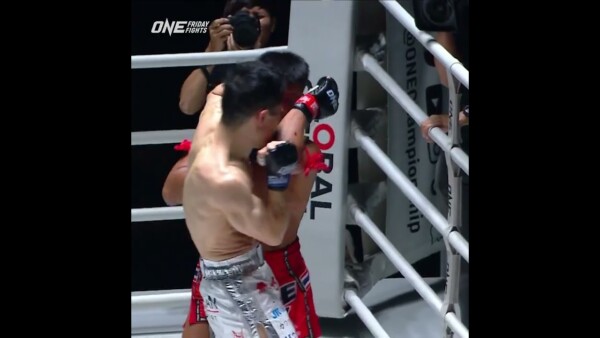 SHARP elbow  Numpangna stops Sho Ogawa in style!