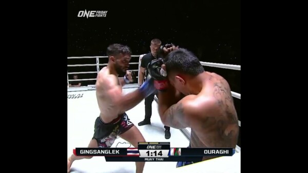 SHUT DOWN  Joachim Ouraghi stops Gingsanglek with body shots!