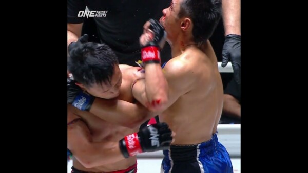CLUBBING elbow lands for Jomjai!