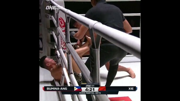 Good night  Carlo Bumina ang puts his foe to SLEEP in Round 1!