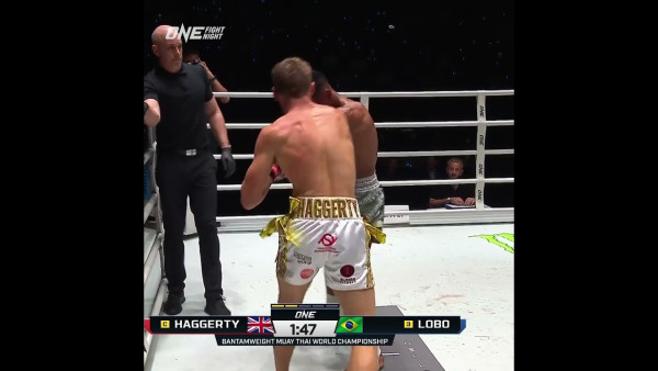 Jonathan Haggerty is NEVER out of a fight!