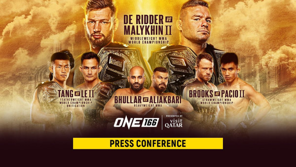 [Live In HD] ONE 166: Qatar | Official Press Conference