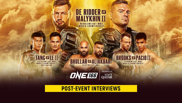 [Live In HD] ONE 166: Qatar | Post Event Press Conference