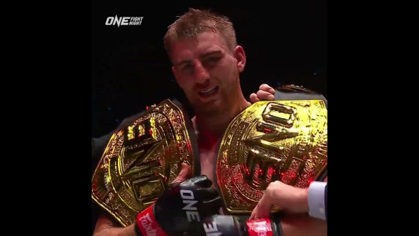 The double champ lives on