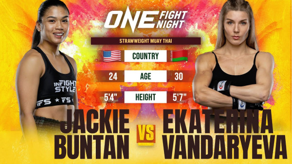 These Beauties Can Fight  Jackie Buntan vs. Ekaterina Vandaryeva