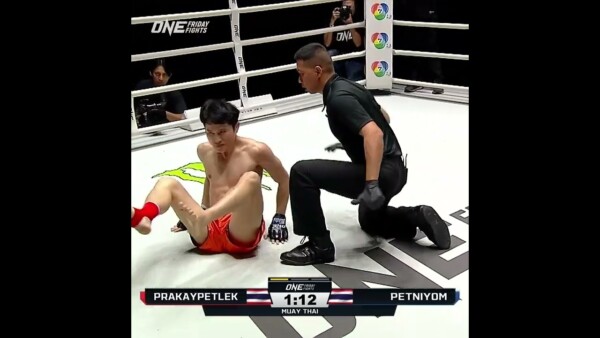 Catch and BANG  Prakaypetlek debuts with a first round KO!