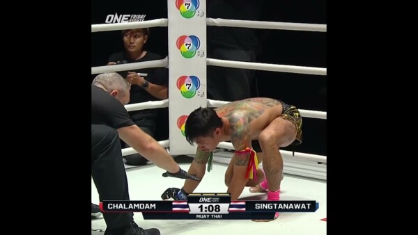 Chalamdam drops the HAMMER for a third round KO