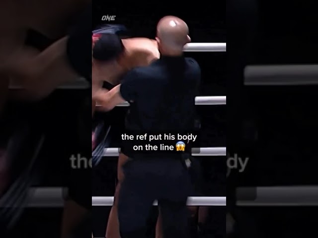 Gotta give credit to the referee ⁠