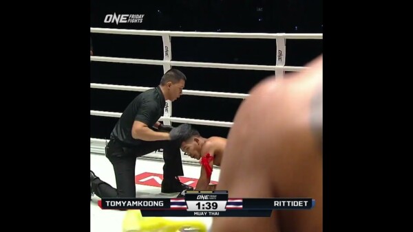 IT’S A TRAP  Rittidet counters the catch with a KO punch!