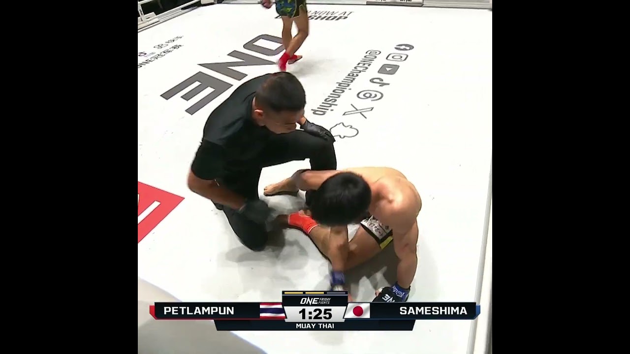 JAB KO  Petlampun moves to 4 0 at ONE Friday Fights