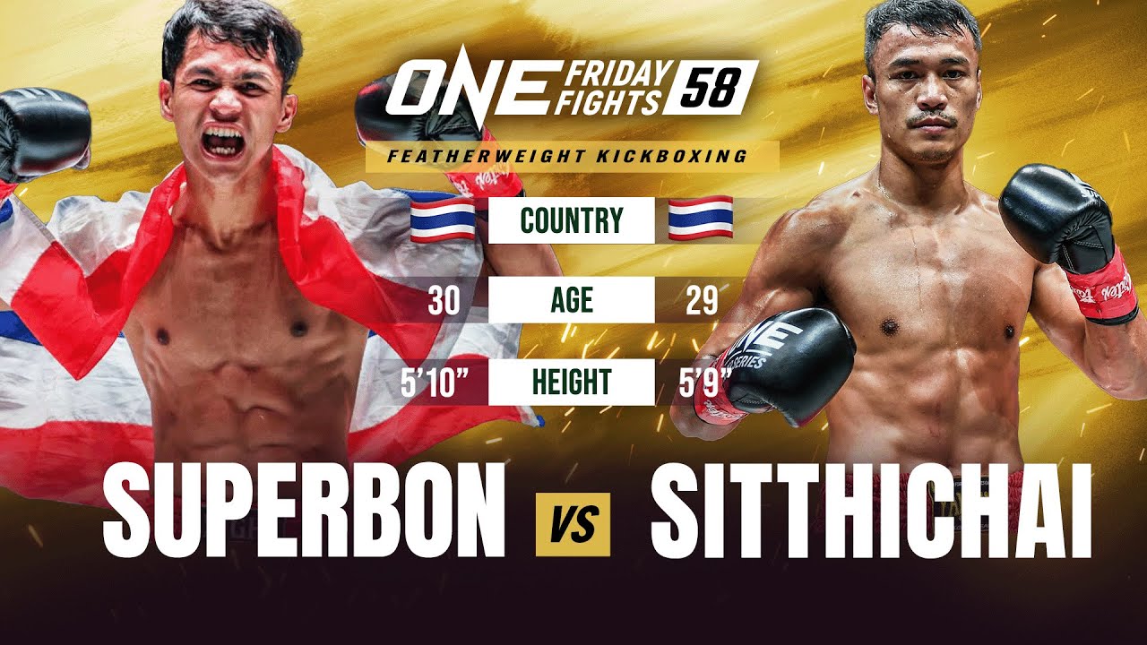 Legendary Kickboxing Battle ⚔️ Superbon vs. Sitthichai Was Electric