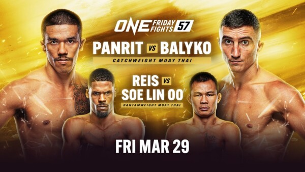 [Live In HD] ONE Friday Fights 57: Panrit vs. Balyko