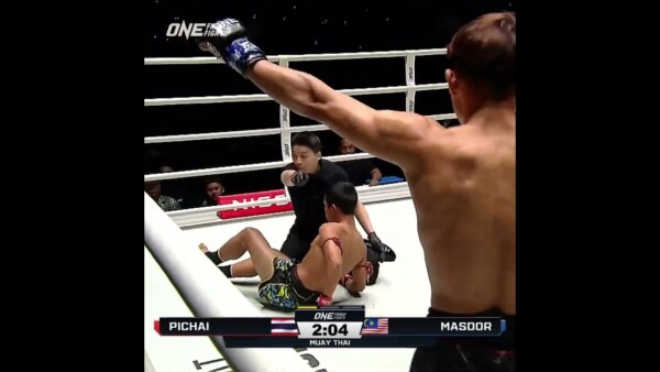 MASTERFUL  Rifdean Masdor debuts with a dominant first round win!