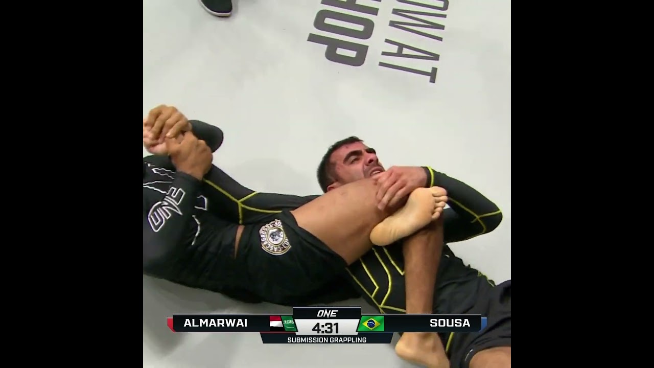 NASTY  Cleber Sousa submits Osamah Almarwai via armbar!
