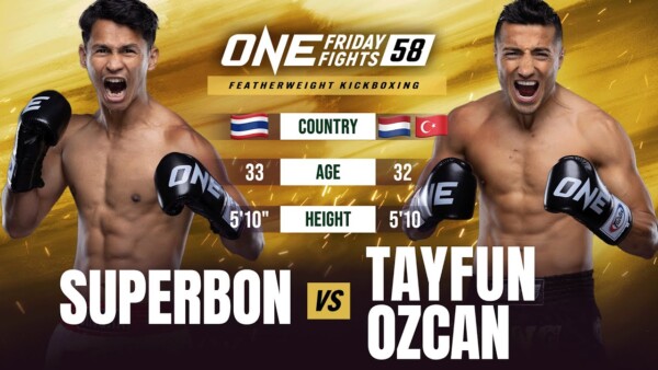 ONE Kick Changed Everything  Superbon vs. Tayfun Ozcan
