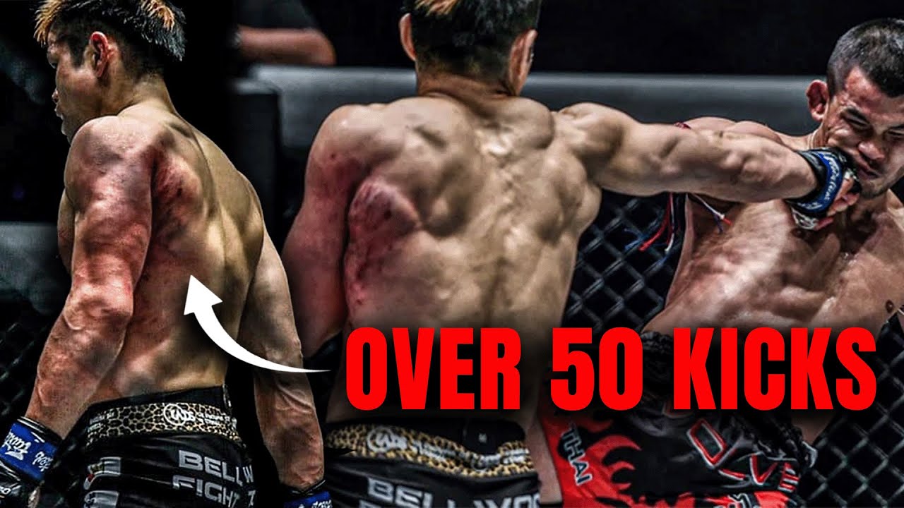 Pulverized  Nong O Showed NO MERCY