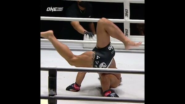 BEAST  Hiroyuki Tetsuka hits the north south choke for his fifth straight finish! #ONEFightNight21