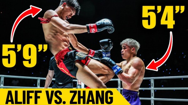 Height Doesn't Matter  Aliff vs. Zhang Peimian | Kickboxing Full Fight