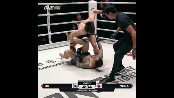 Starting with a BANG  Oh Su Hwan opens the show with a 28 second KO! #ONEFridayFights59